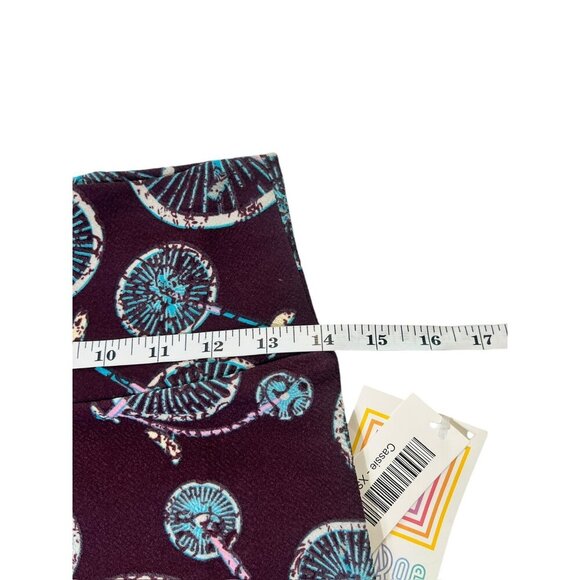 LuLaRoe Cassie Women's Bicycle Print Skirt - Picture 5 of 5